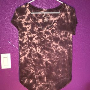 American eagle purple and light pink tie dye
